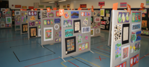 Student art show, art in special education classrooms - Watson Institute