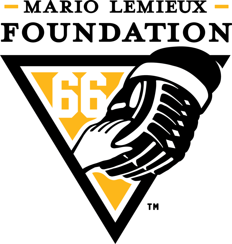 Logo image with Mario Lemieux Foundation text