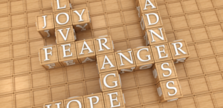 tiles depicting emotions you'd find in an emotional vocabulary - Watson Institute