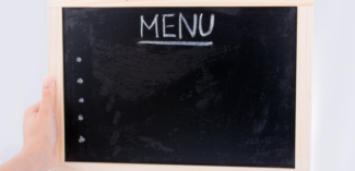 structured choice sitting at supper choice menu board strategy to help children sit through mealtimes - Watson Institute