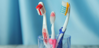 different toothbrushes shown to provide structured choices if your child has toothbrushing sensitivities - Watson Institute