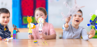students use puppets to role-play empathy, learning kindness and compassion - Watson Institute