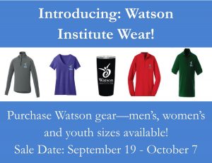 Watson Wear Announcement- Home Page Update