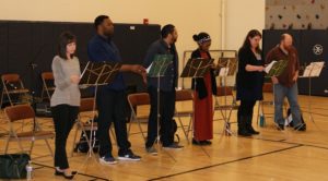 City Theatre Actors read student-written scripts